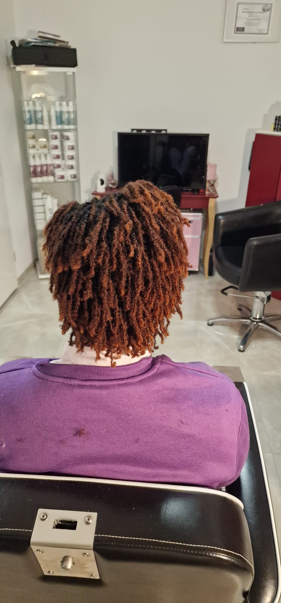Sisterlocks consultation session by Locks by Rose